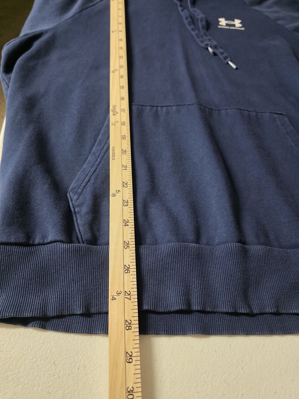 Urban Style Under Armour Short Sleeve Hoodie Sweatshirt Coldgear Sporty Pullover - Picture 11 of 11